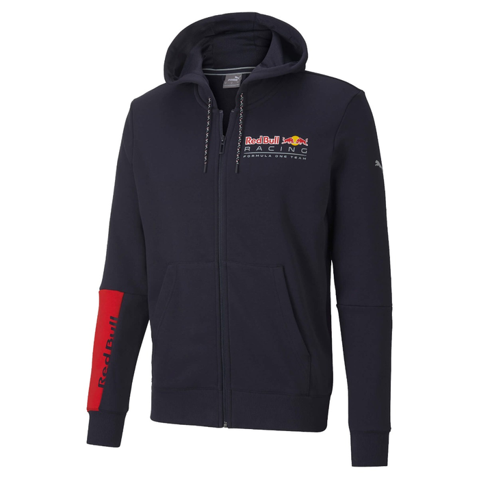 RBR Logo Hooded Sweat Jacket Navy image