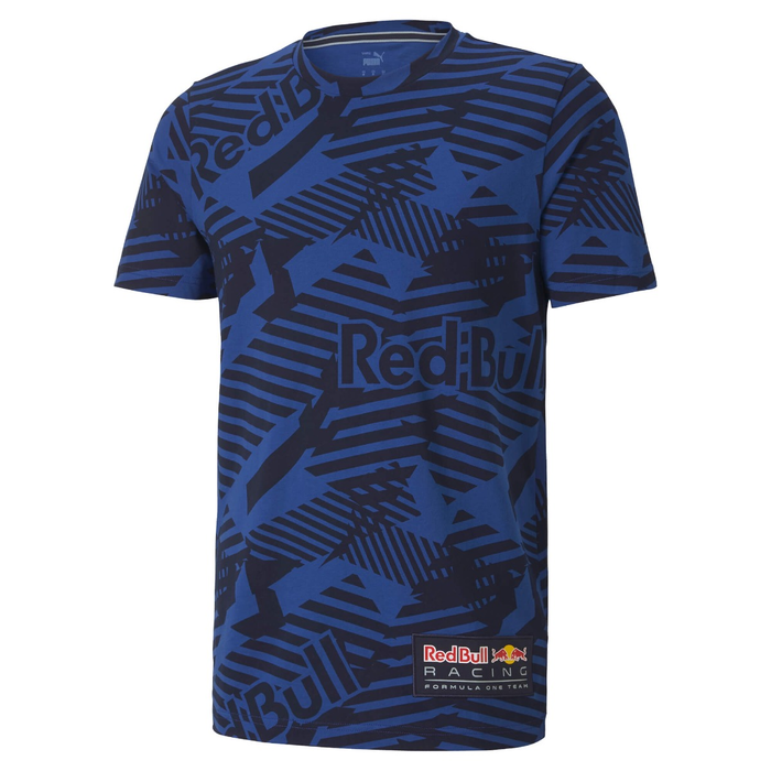 RBR Full Print T-shirt Navy image