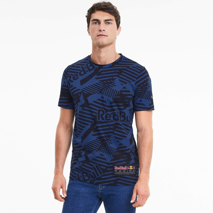 RBR Full Print T-shirt Navy image