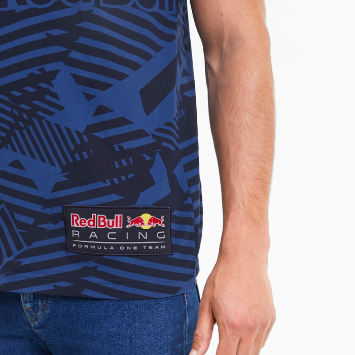 RBR Full Print T-shirt Navy image