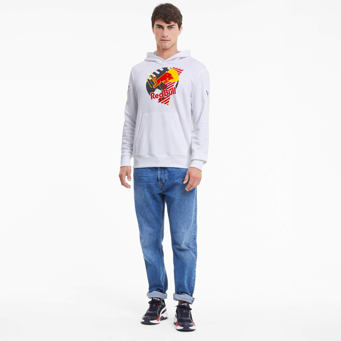 RBR Dynamic Bull Hoody White image