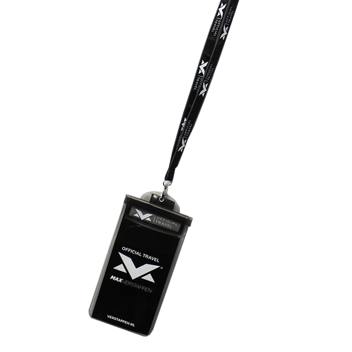 Max Verstappen lanyard with ticket holder image